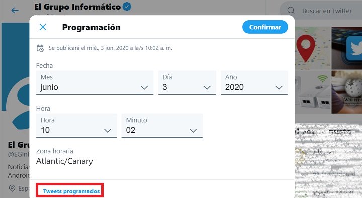 Twitter nyní oficiálně umožňuje naplánovat tweety 3 Obrázek - Jak naplánovat tweety na oficiálním Twitteru