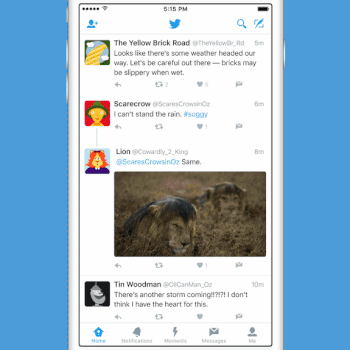Obrázek - Twitter vylepšuje kartu Připojit k objevování nových účtů