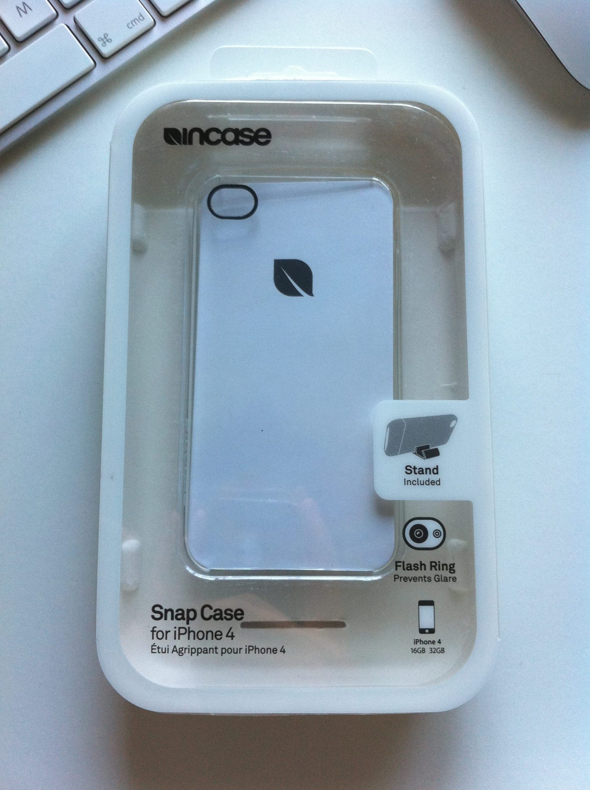 Už jsem dostal případ, který Apple dal s iPhone 4 a vy?