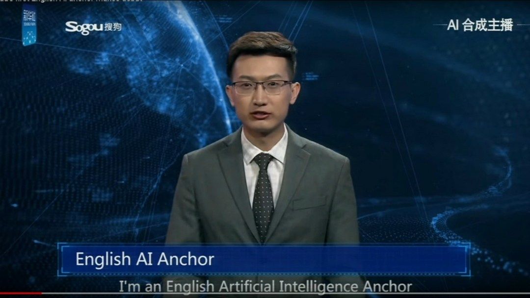 V Číně je představen robot jako hlasatel Budoucnost se blíží a tato robotická zpravodajská kotva to dokazuje.