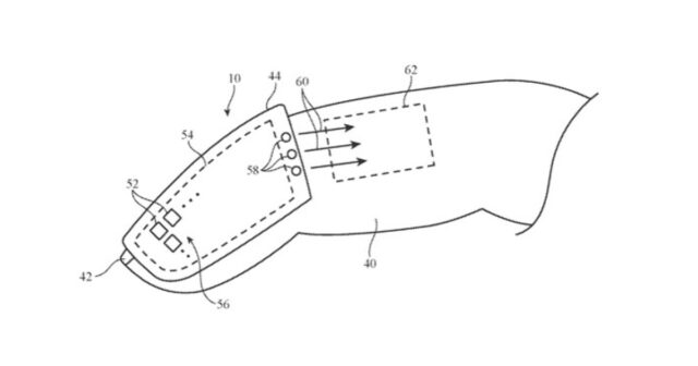 Virtuální a rozšířenou realitu společnosti Apple lze ovládat prsty 4 Patent Apple ARKit