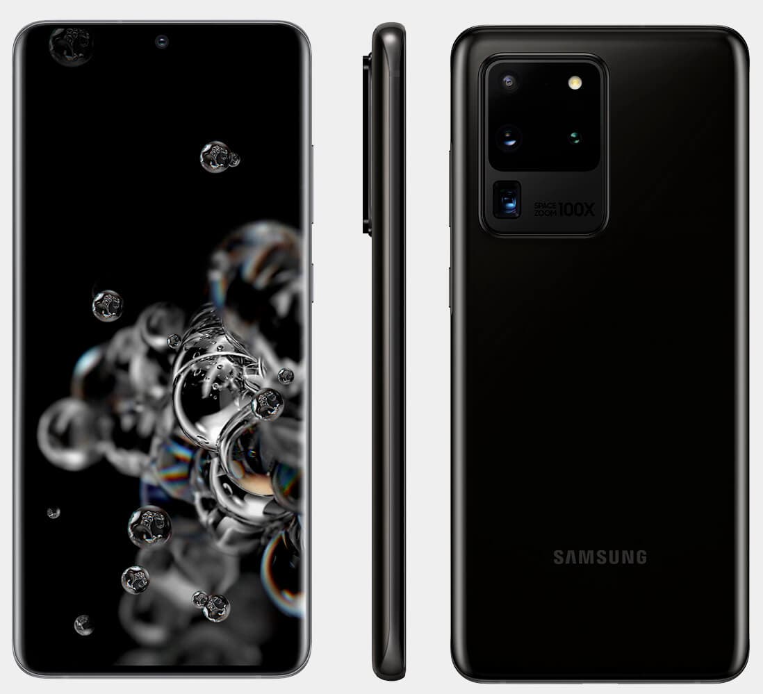 Samsung Galaxy S20 černý