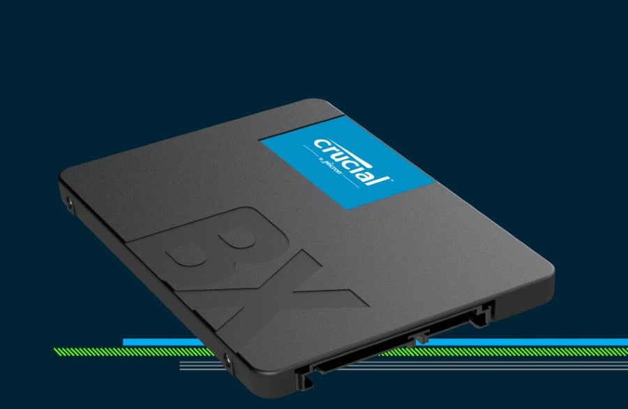 Vydané klíčové disky SSD BX500