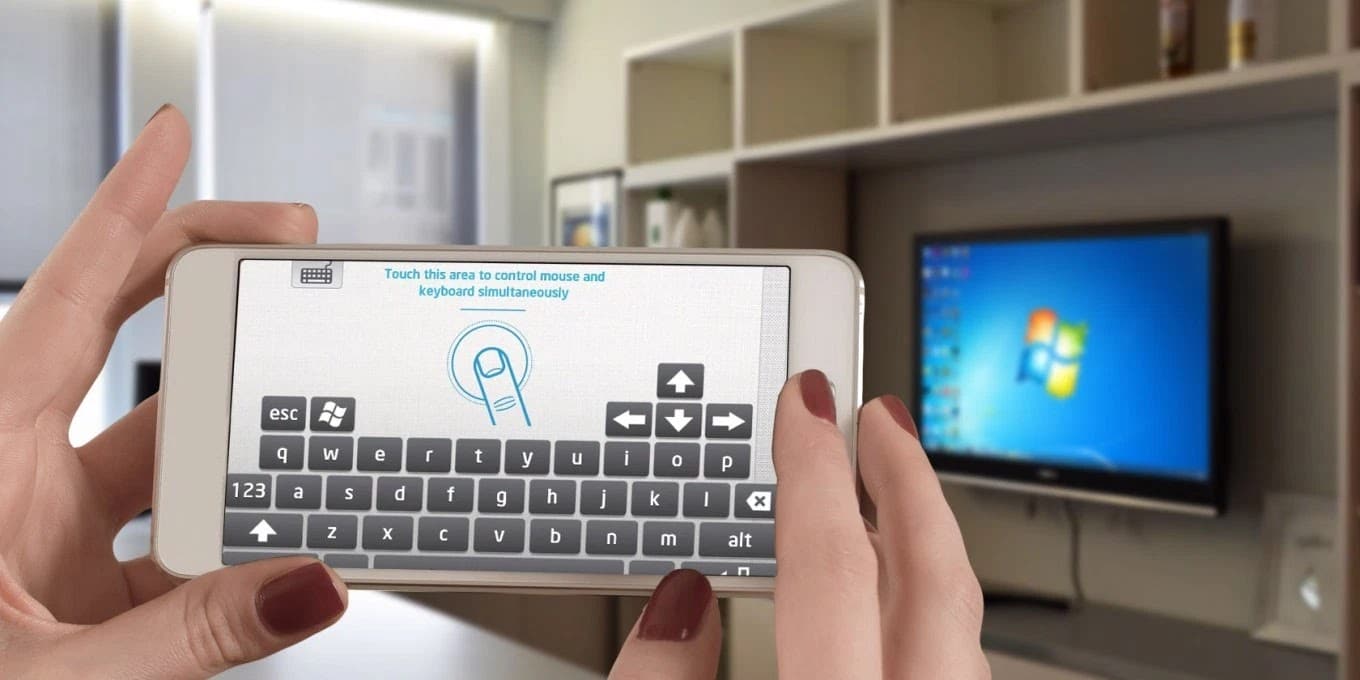Výukový program: Používejte smartphone jako klávesnici počítače