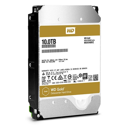 Western Digital Gold - WD Gold 10TB HDD