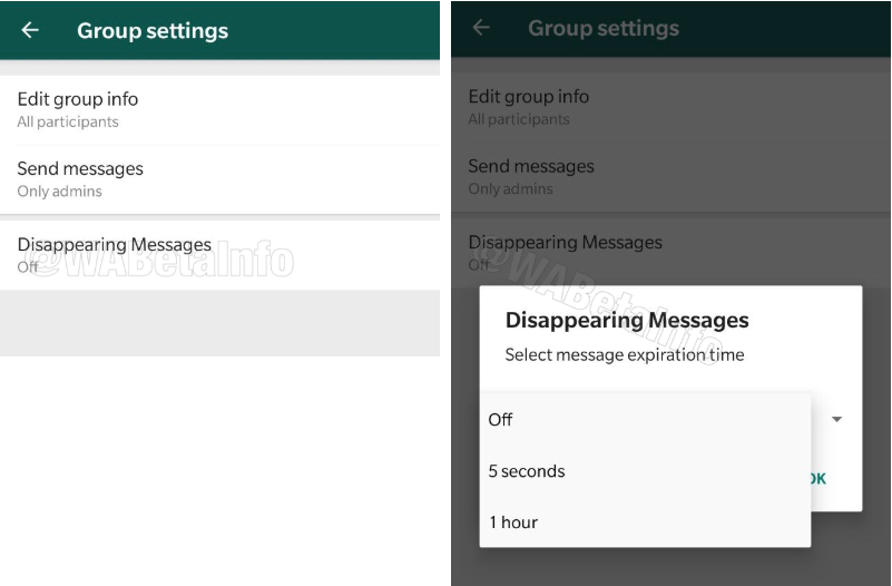WhatsApp funguje v chatu s mizejícími zprávami ve stylu Snapchat WhatsApp funguje v chatu s mizejicimi zpravami ve stylu Snapchat