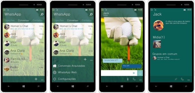 WhatsApp Windows 10 Mobile