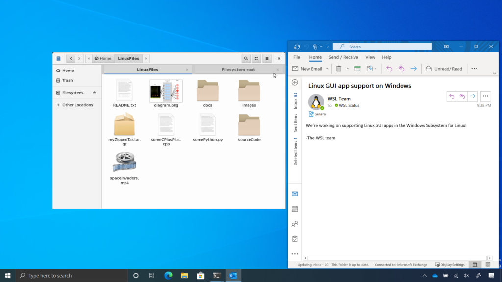 Windows 10 již brzy Linux GUI aplikace a ...