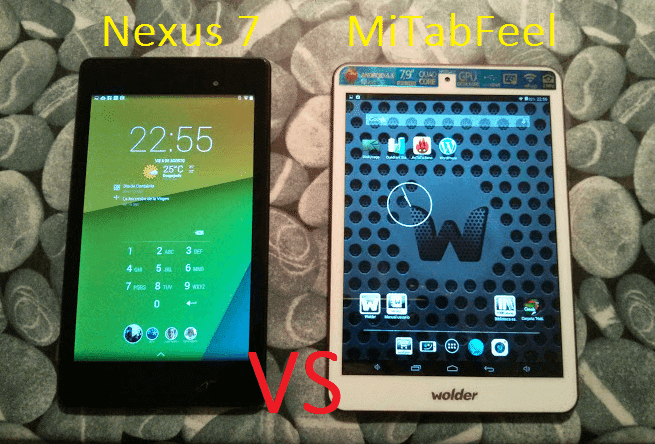 Wolder MiTabFeel a Nexus 7 2013