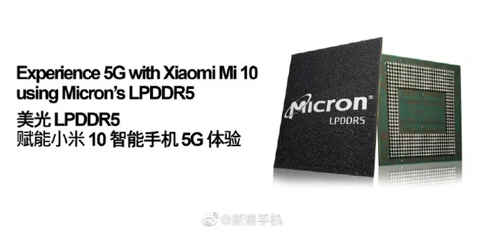 Xiaomi Mi 10 bude první, kdo bude mít LPDDR5 RAM: jedná se o vylepšení Xiaomi Mi 10 bude prvni kdo bude mit LPDDR5 RAM