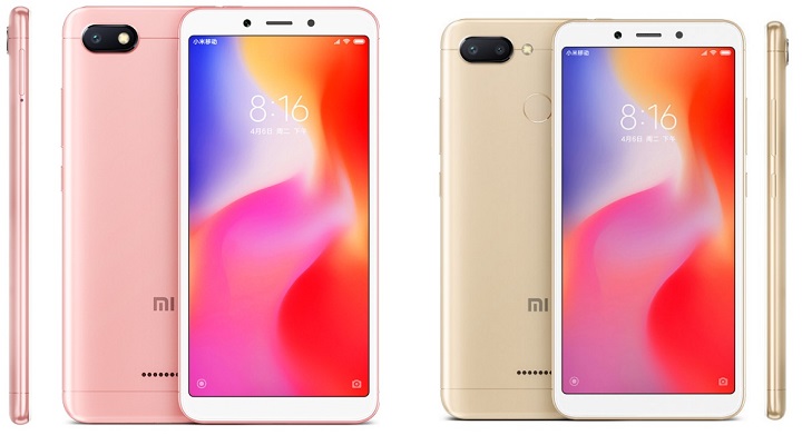 Obrázek - Xiaomi Redmi 6 a Redmi 6A jsou oficiální s 3 000 mAh baterií a procesory Mediatek
