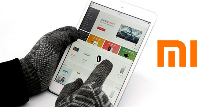 Xiaomi eldivenleri akıllı telefon kullanıyor