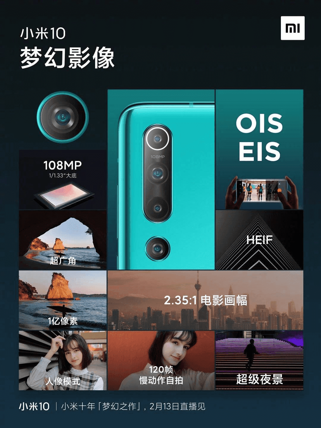 Fotoaparát Xiaomi Mi 10