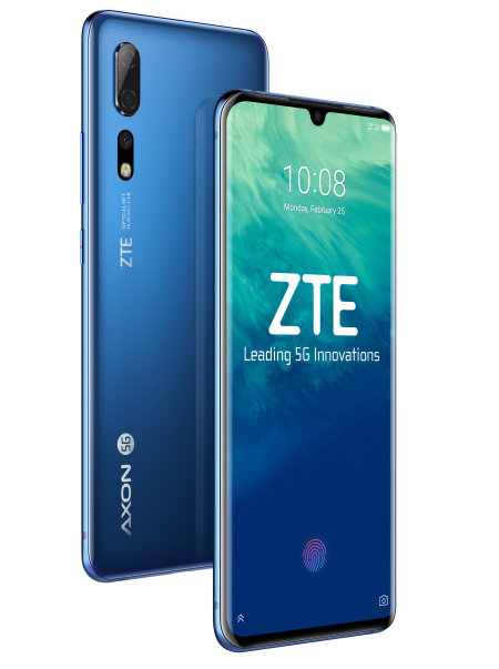 Obrázek - ZTE Axon 10 Pro 5G: čtečka otisků prstů na obrazovce, připojení Snapdragon 855 a 5G
