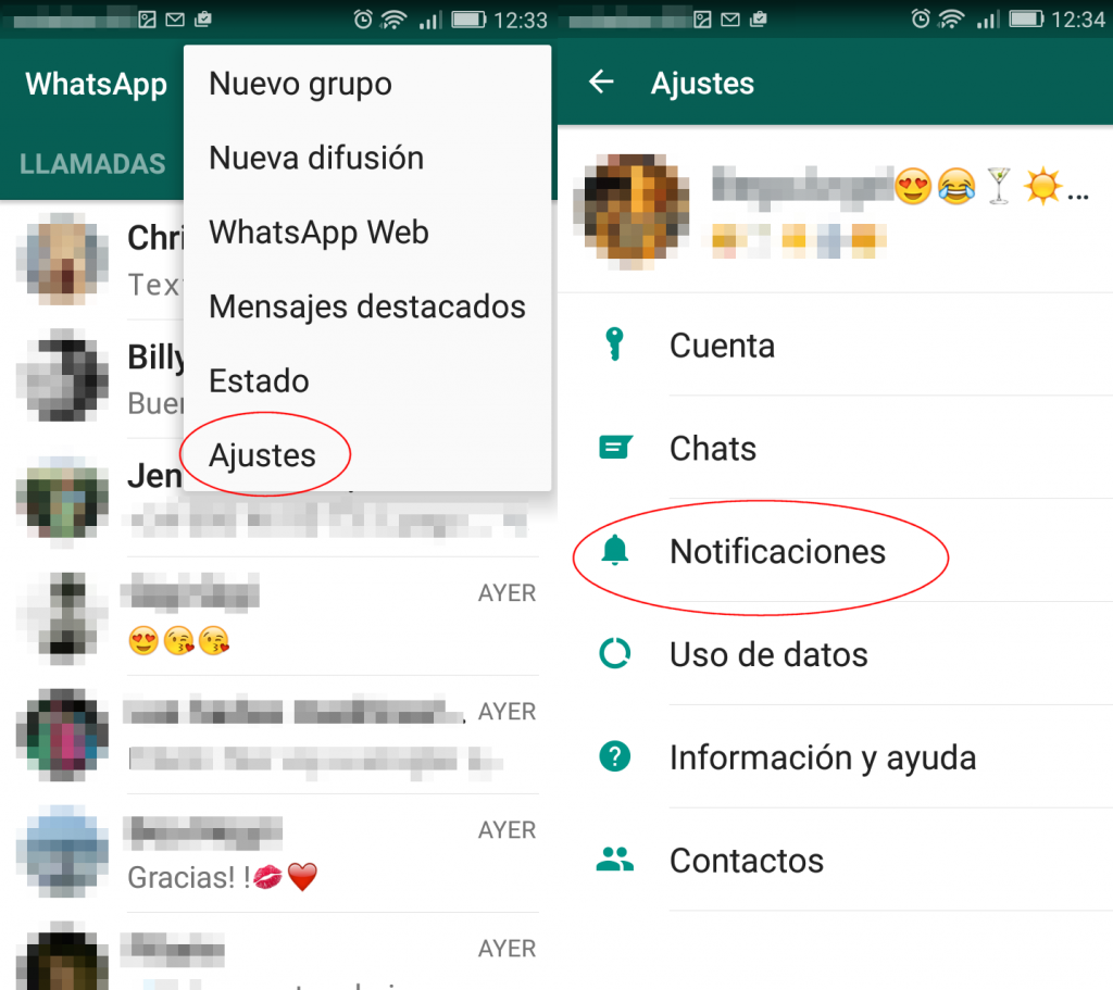 Zakažte oznámení WhatsApp 5 Zakažte oznámení WhatsApp Zakazte oznameni WhatsApp