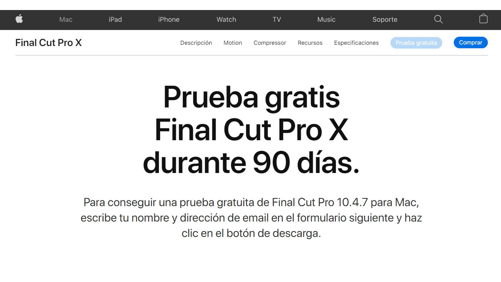 Získejte Final Cut a Logic Pro zdarma po dobu 90 dnů Ziskejte Final Cut a Logic Pro zdarma po dobu 90