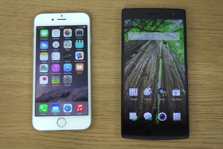 iPhone 6 a Oppo Najít 7 video srovnání