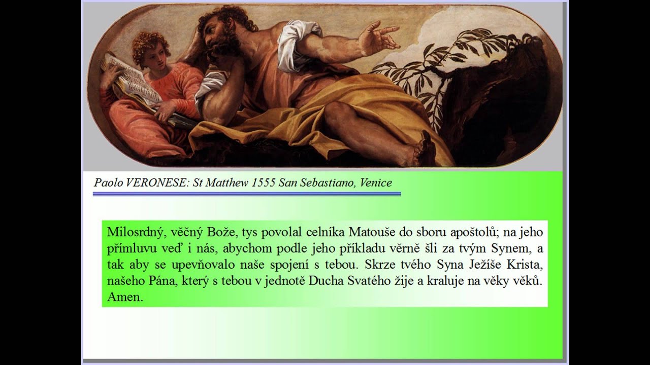 matouš svátek